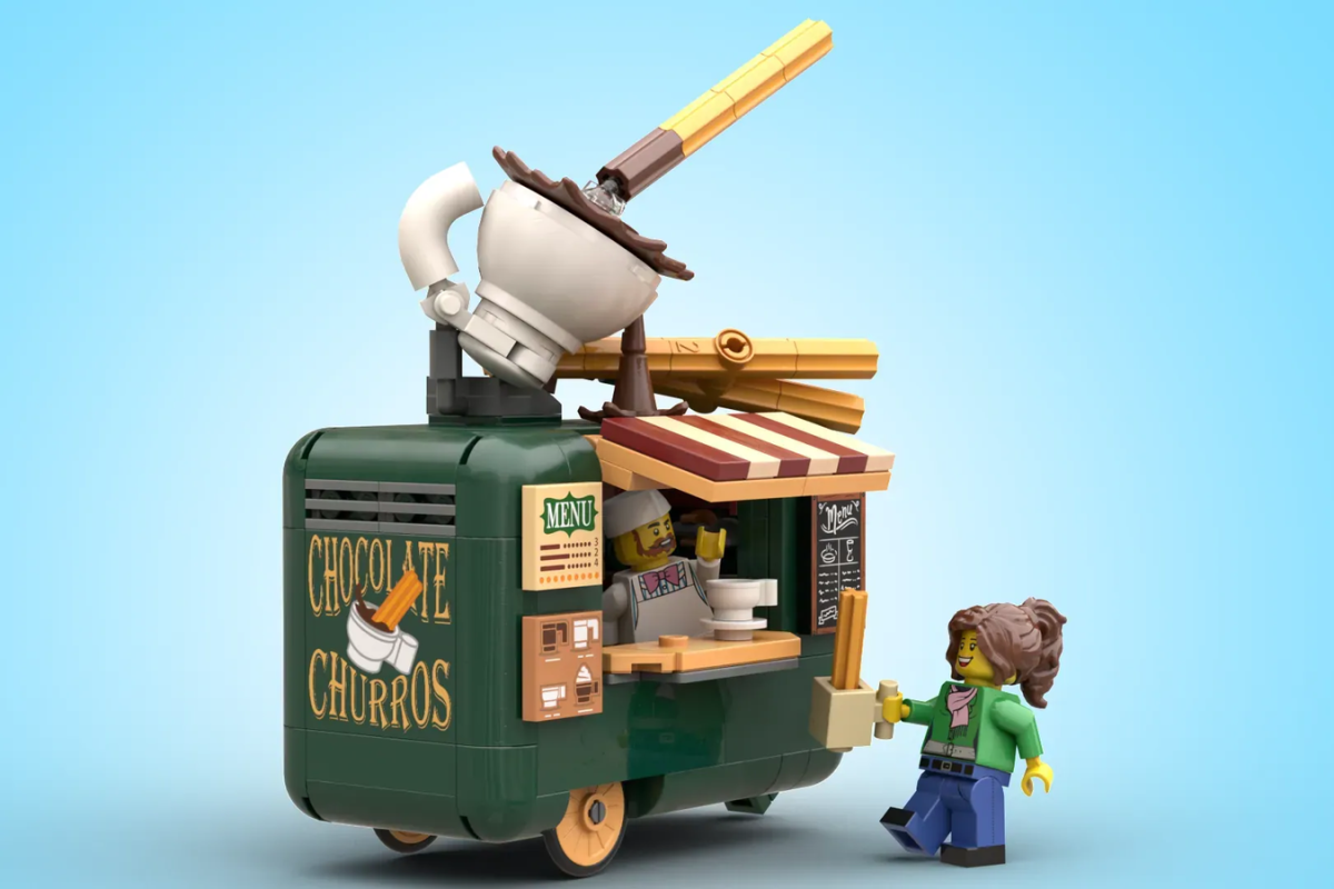 LEGO Ideas Hot Chocolate Churros by King Pato 1200x800