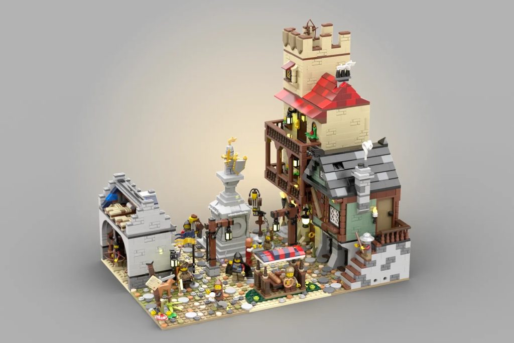 LEGO Ideas Modular Medieval Village 6 1024x683