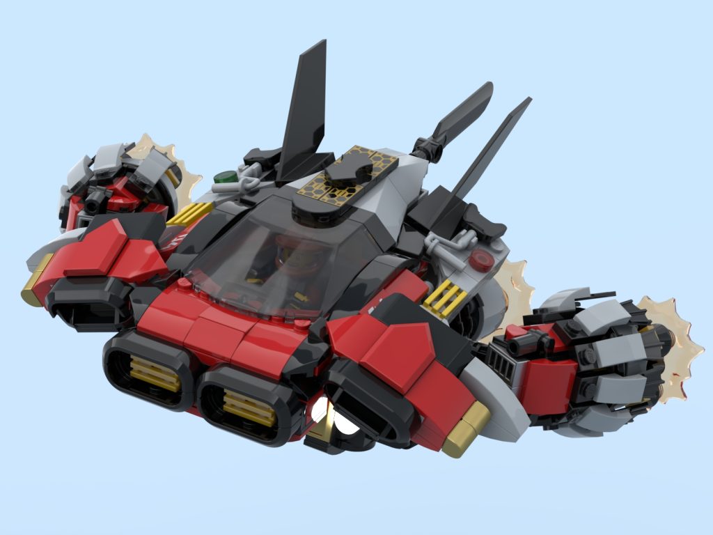 lego Bricklink designer program series 2 The Solar Stingray 1 1024x768