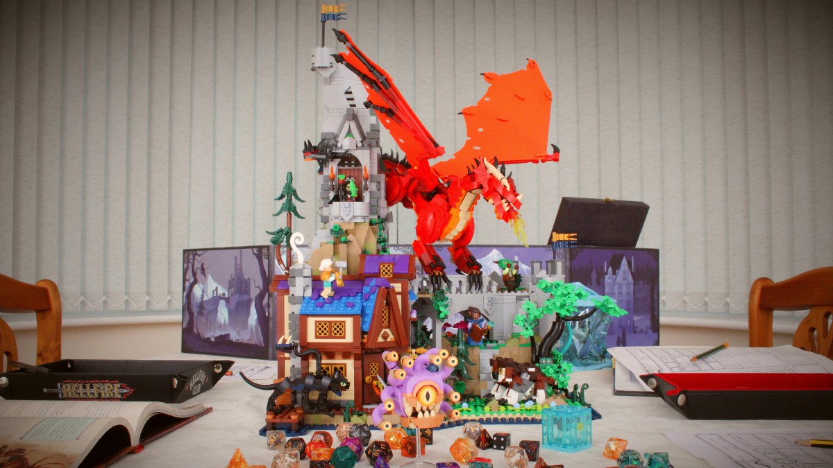 LEGO Ideas 21348 Dungeons & Dragons: Red Dragon's Tale review