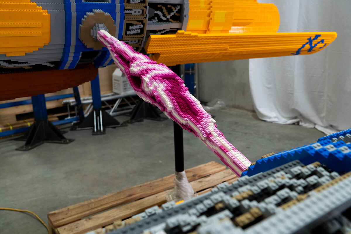 LEGO Star Wars Exhibition Anakains Podracer 3