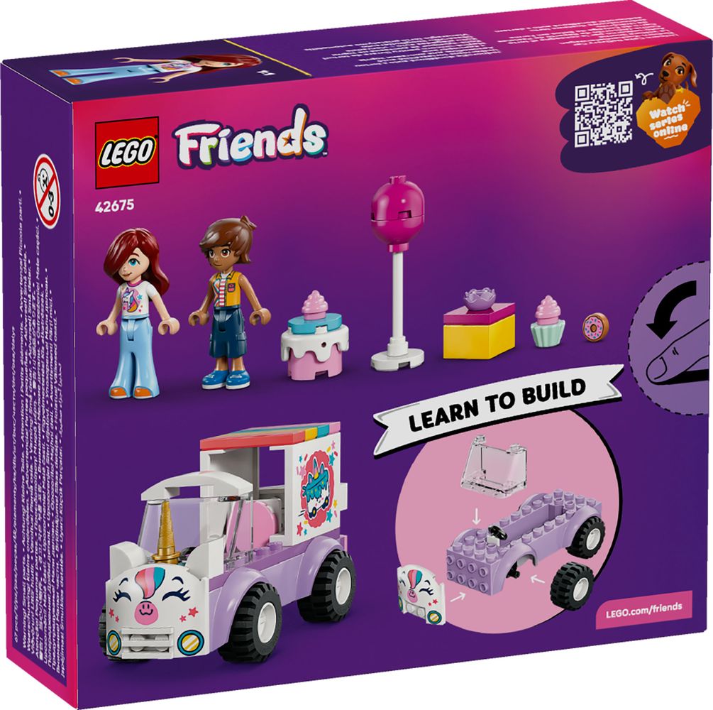 LEGO Friends 42675 Unicorn Cake Delivery Car 2