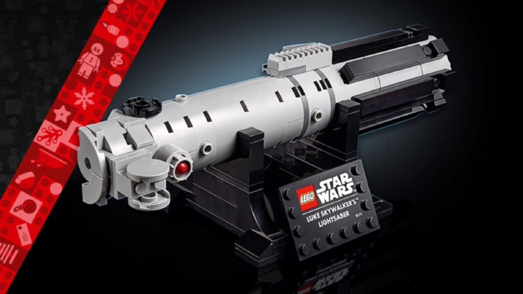 LEGO Star Wars 40483 Luke Skywalkers Lightsaber Black Friday featured 1024x576