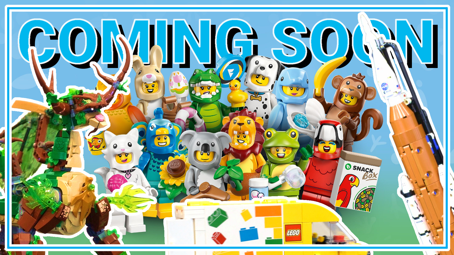 Hands on with LEGO lions, dragons, and rockets ahead of January 2026