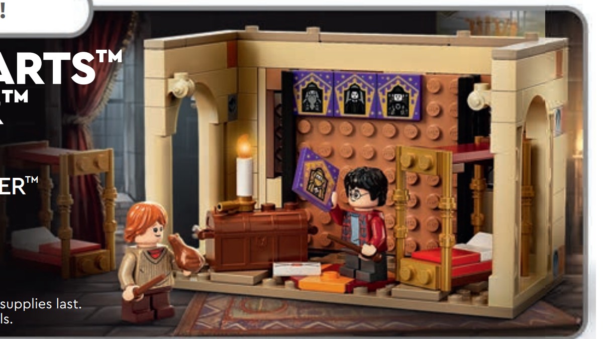 LEGO Harry Potter Gryffindor Dorms GWP revealed