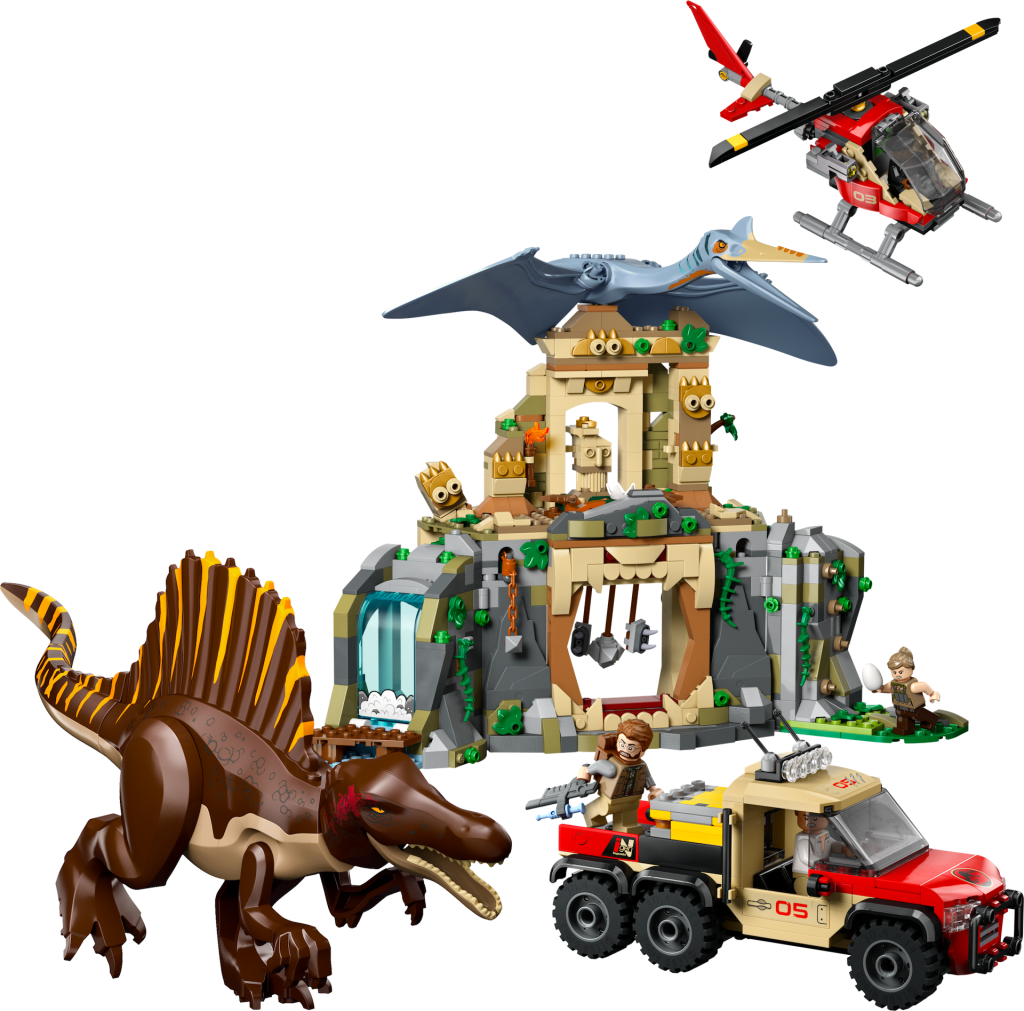 LEGO Jurassic World 76976 Spinosaurus Quetzalcoatlus Air Mission 2 1024x1011