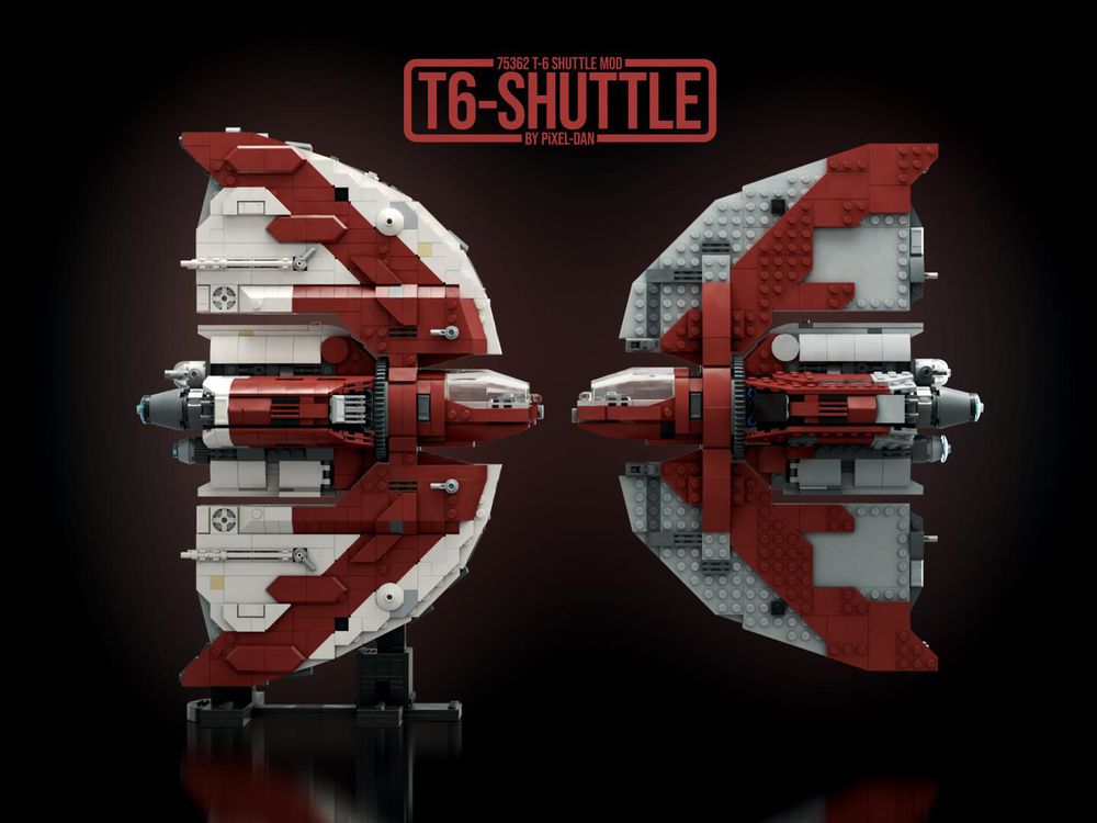 PIXEL DAN T 6 Jedi Shuttle mod 3
