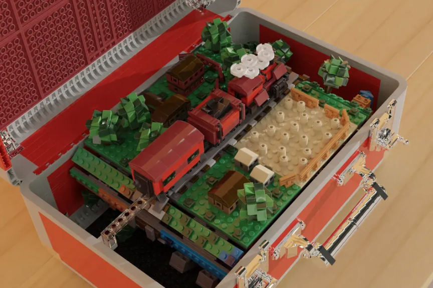 LEGO Ideas Suitcase Express 2