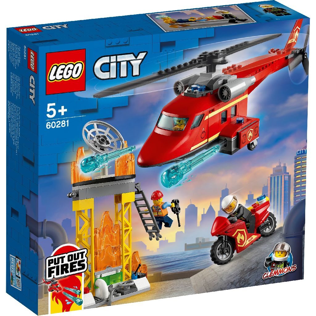 LEGO City 60281 Fire Rescue Helicopter 1 1024x1024