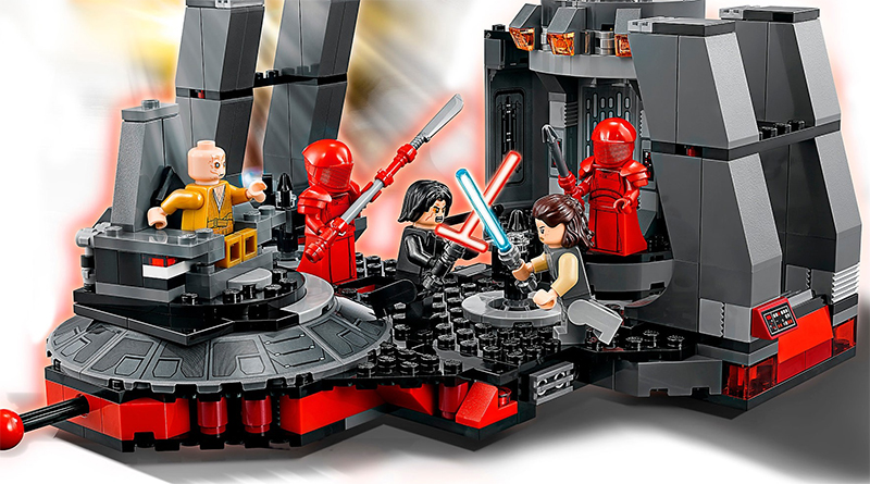 LEGO Star Wars 75216 Snoke's Throne Room discounted in LEGO sale