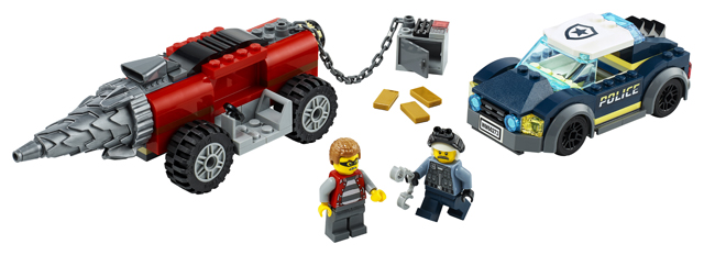 LEGO City 60273 Elite Police Driller 3