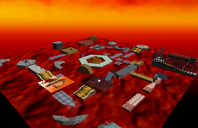 Lethal Lava Land Super Mario 64
