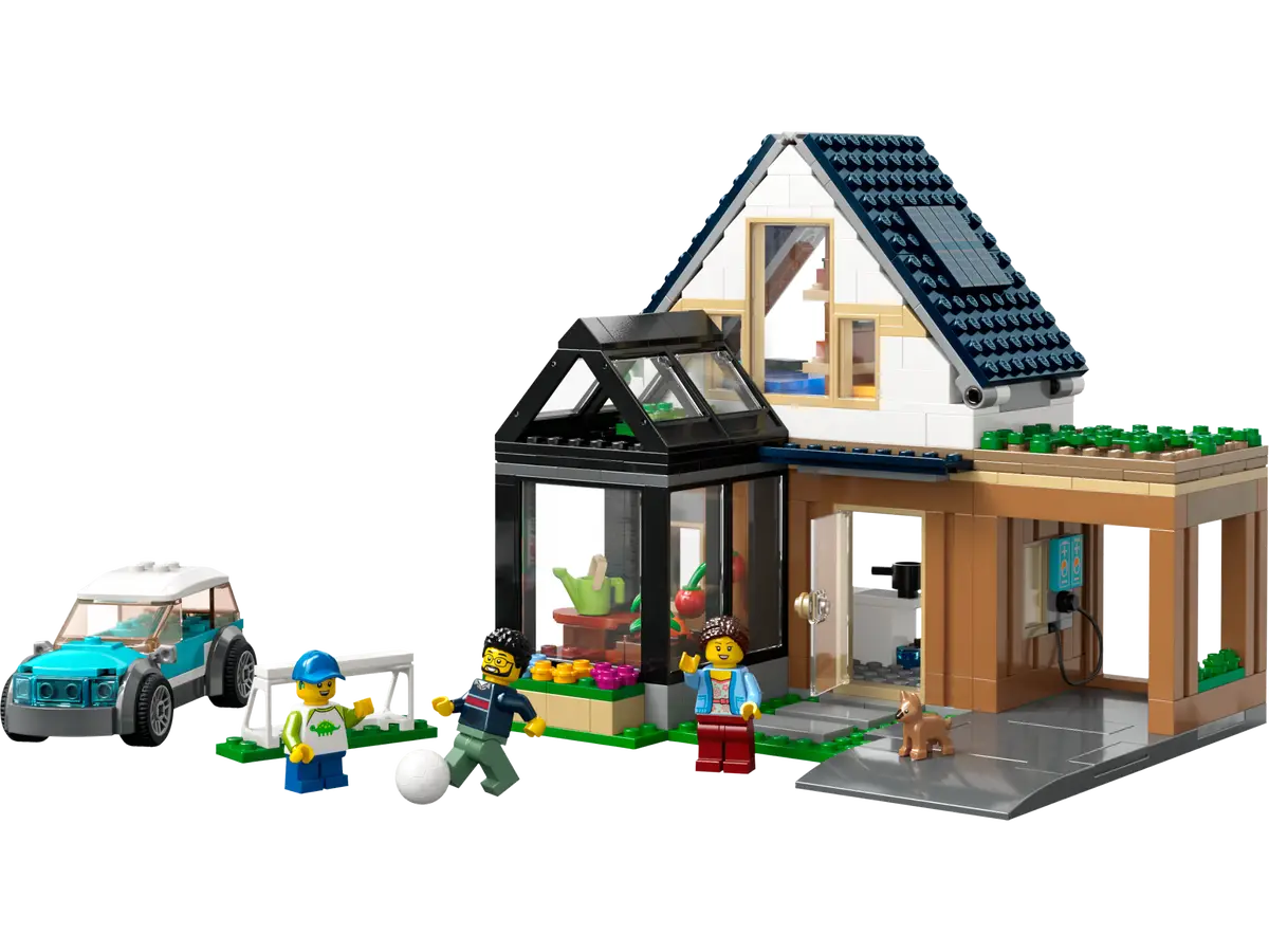 LEGO City 60398 Family House and Electric Car 1