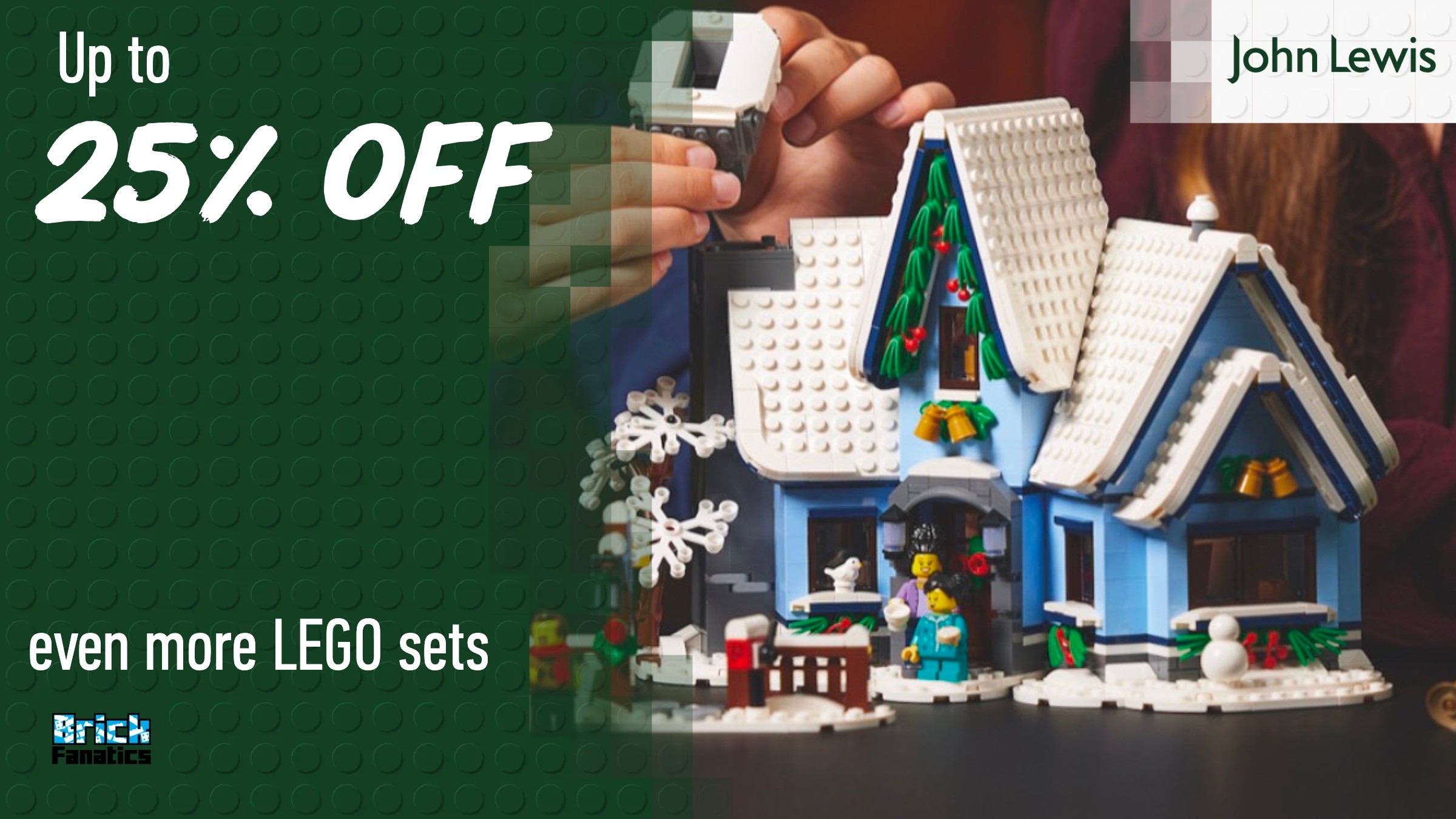 Even more LEGO sets added to huge John Lewis sale