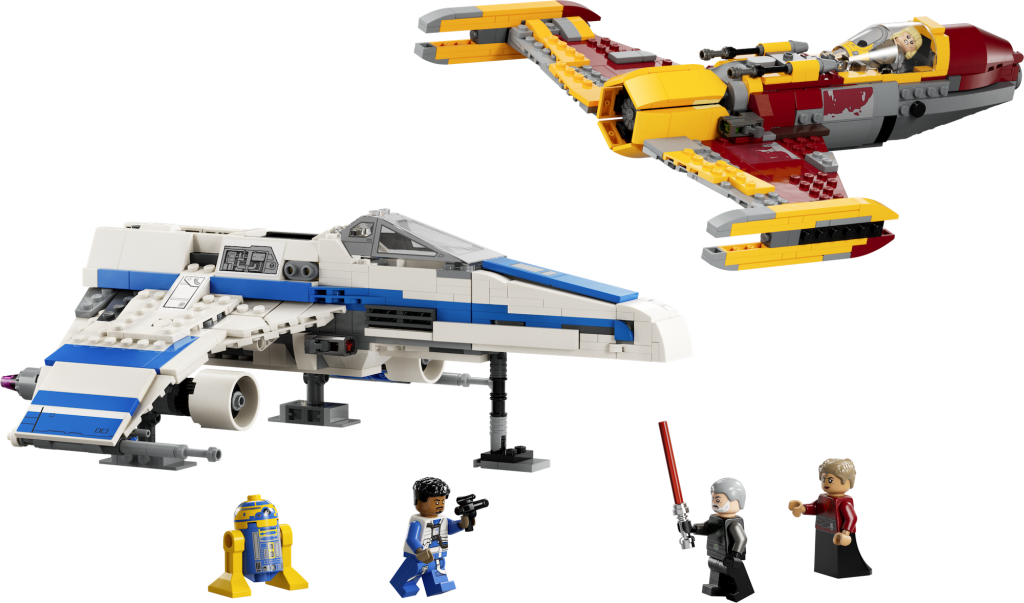 LEGO Star Wars 75364 New Republic E Wing vs. Shin Hatis Starfighter 3 1024x603