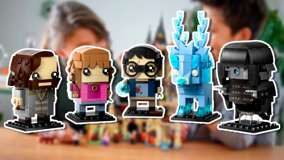 LEGO Harry Potter BrickHeadz and Talking Sorting Hat officially revealed