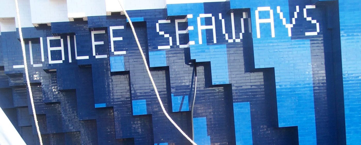 Jubilee Seaways is the largest ever LEGO ship