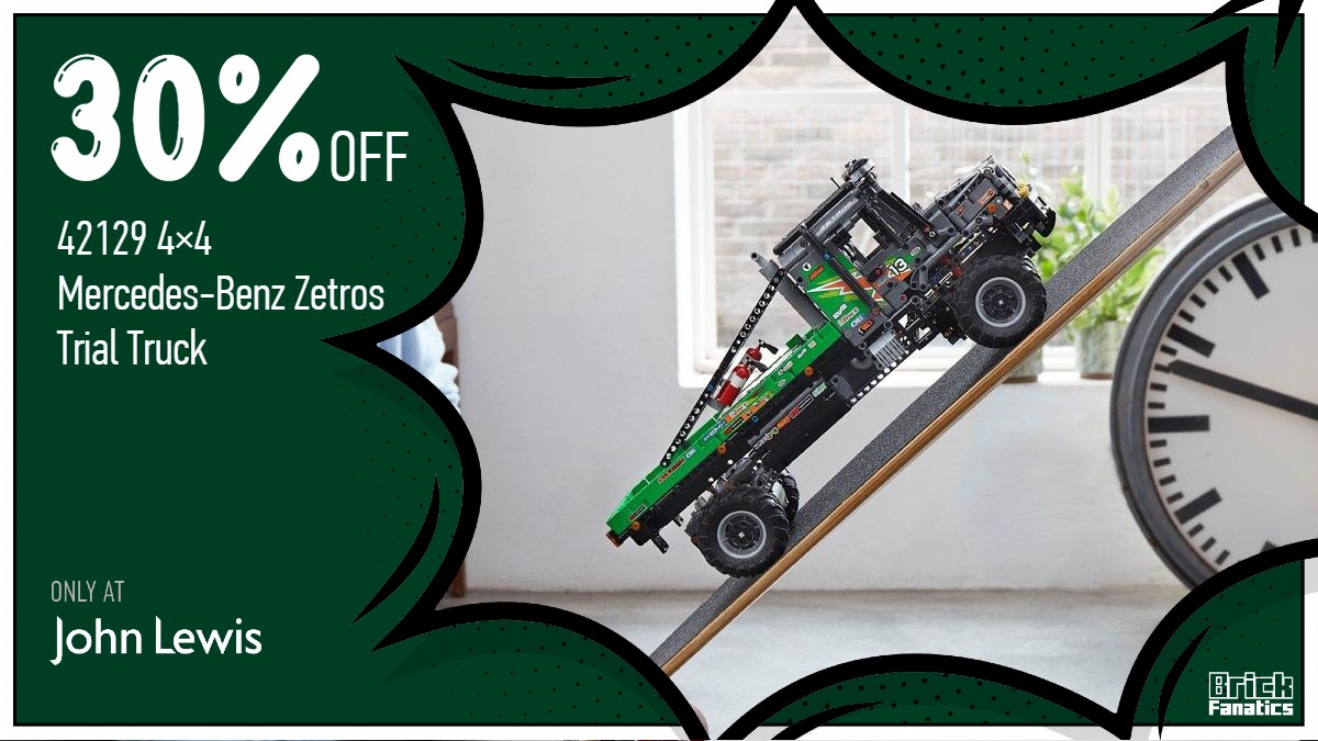Save big on retiring LEGO Technic set at John Lewis before it's gone for good