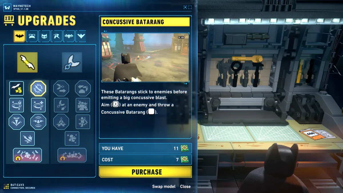 LEGO Batman Legacy of the Dark Knight upgrades 1